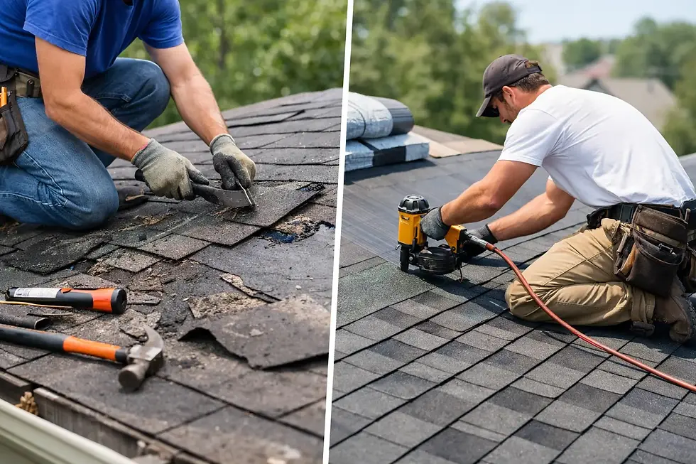 Roof Repair Versus Reroof: Which Is Right?
