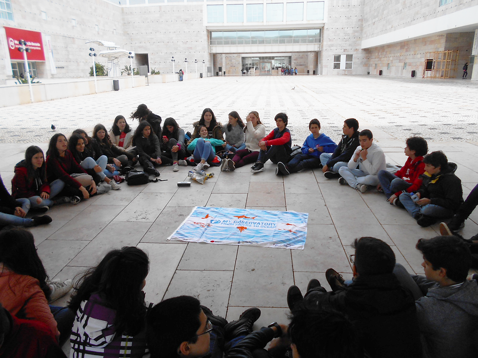 Encontro em S. Pedro do Estoril – Intercâmbio das escolas de Santarém e Lisboa