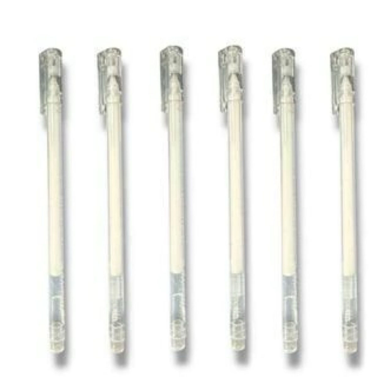 Caneta Branca Gel 0,6mm - Traços Precisos e Tinta Opaca