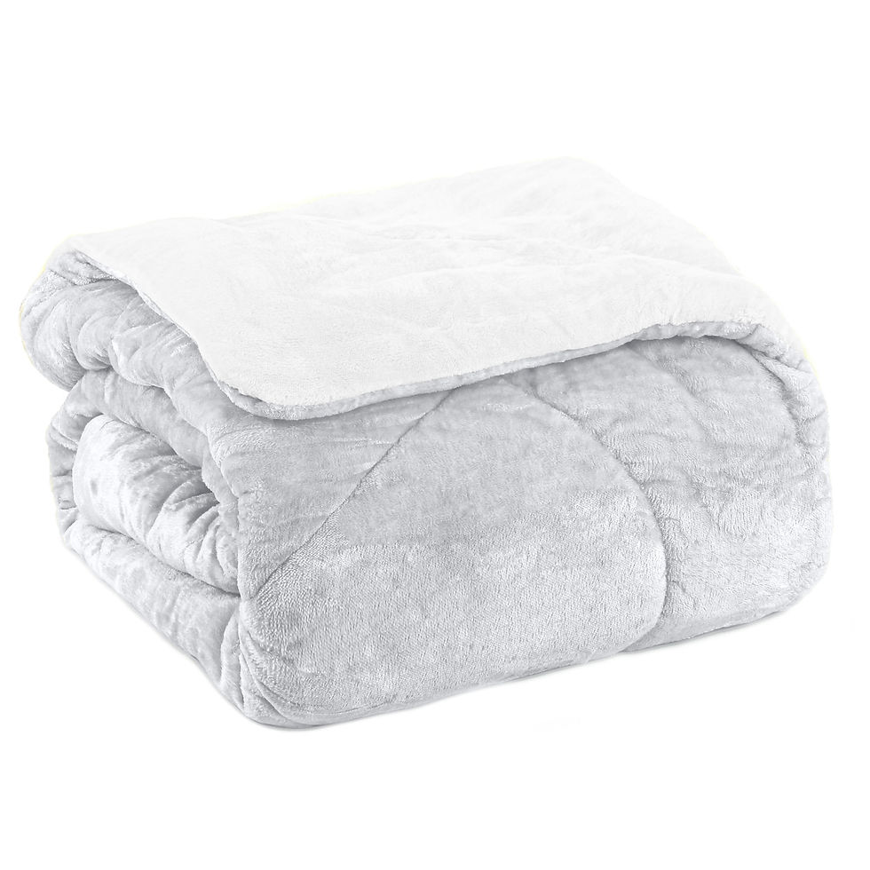 Miniatura: Edredom Plush Bicolor FirstClass