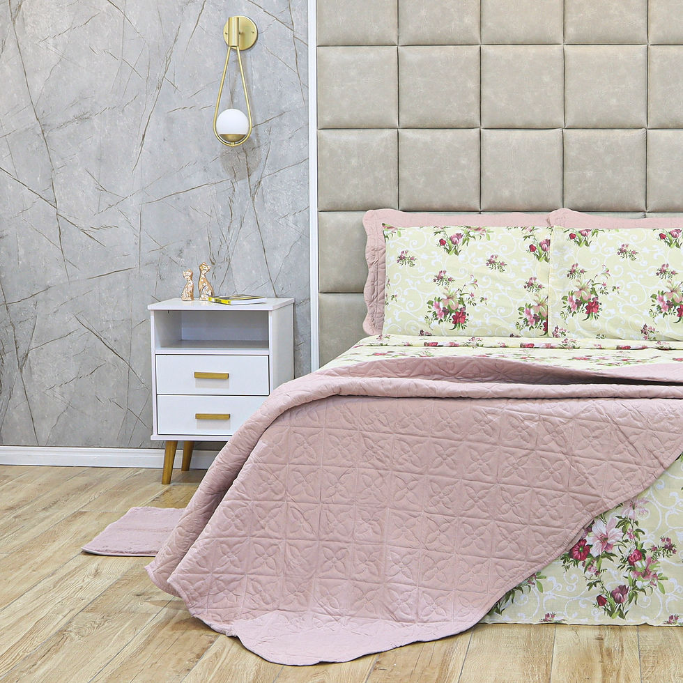 JG CAMA SIMPLES CASAL 3P S.B. FRONHA ESTAMP. YES I CAN 100% ALG