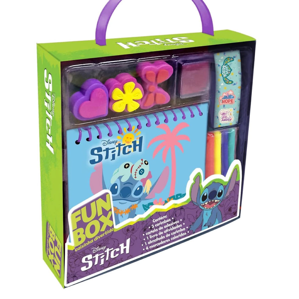 Caixinha Divertida Stitch - Fun Box Disney - imagem 2