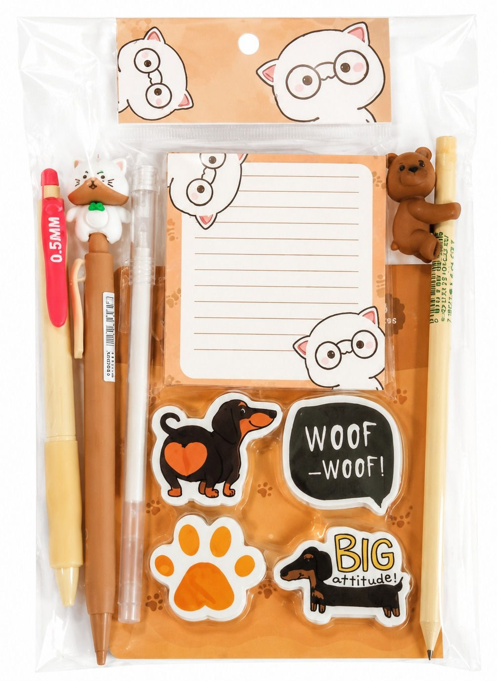 Kit Capivara Papelaria Completo
