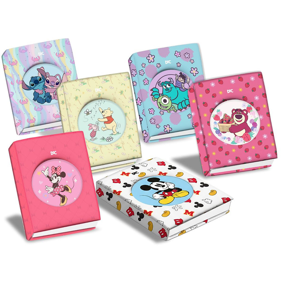 Mini Caderno Colecionável Disney – DAC