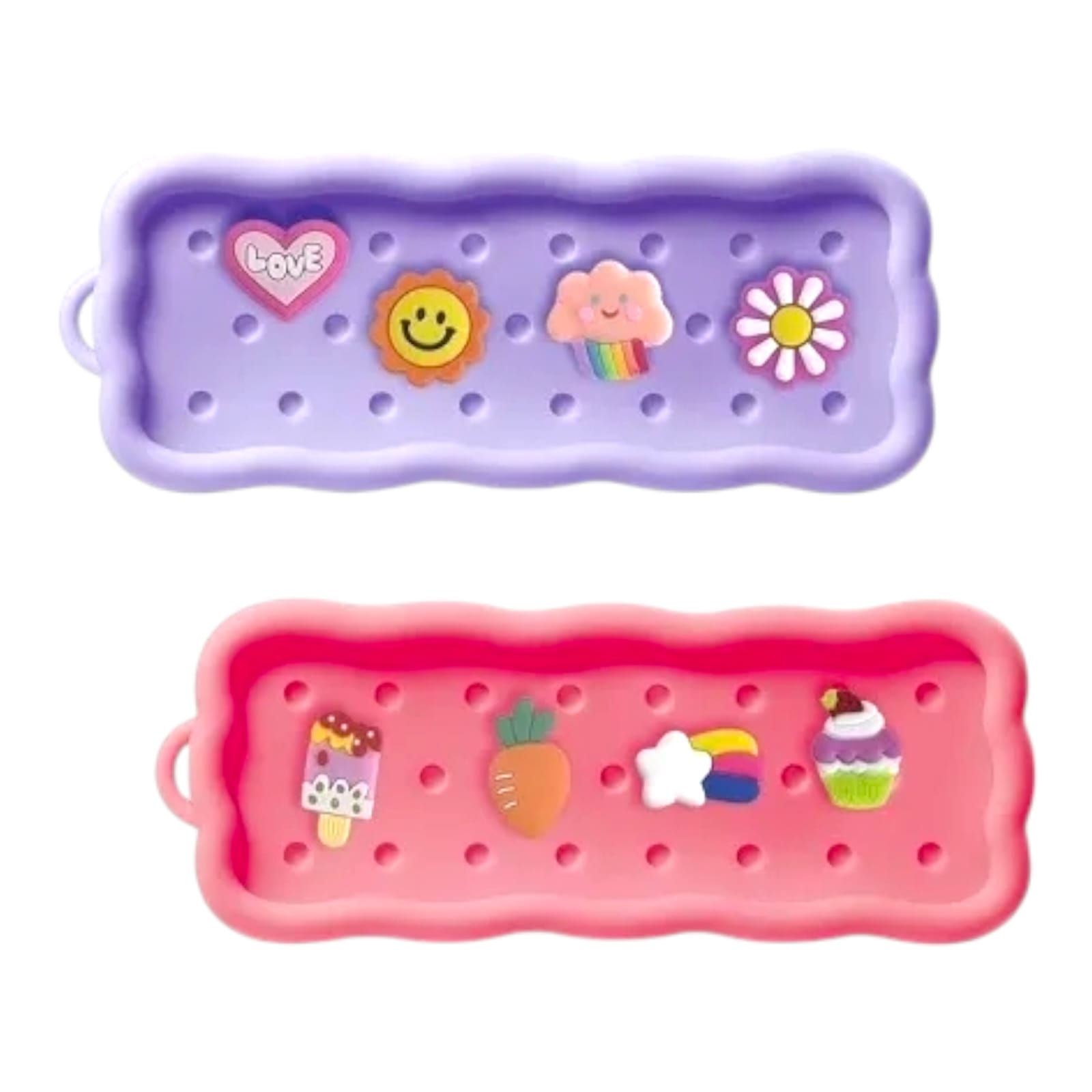 Estojo Picky em Duas Cores ( Roxo ou Rosa )