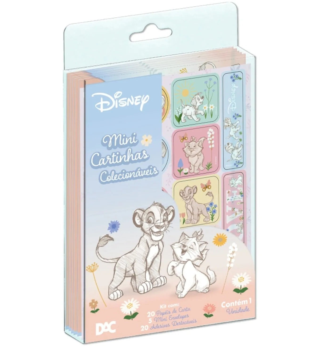 Conjunto Mini Cartinhas Clássicos Disney - DAC