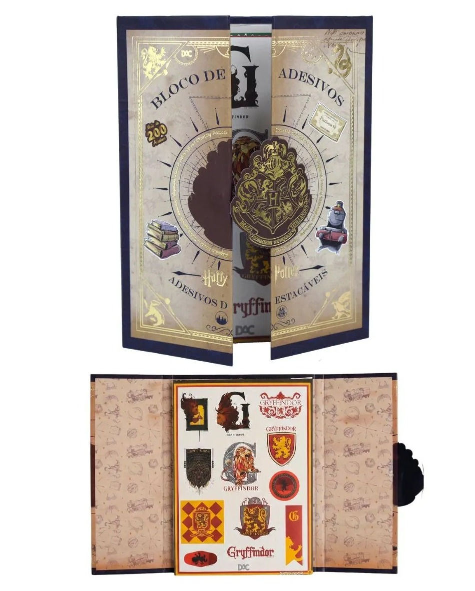 Bloco de Adesivos Harry Potter - imagem 2