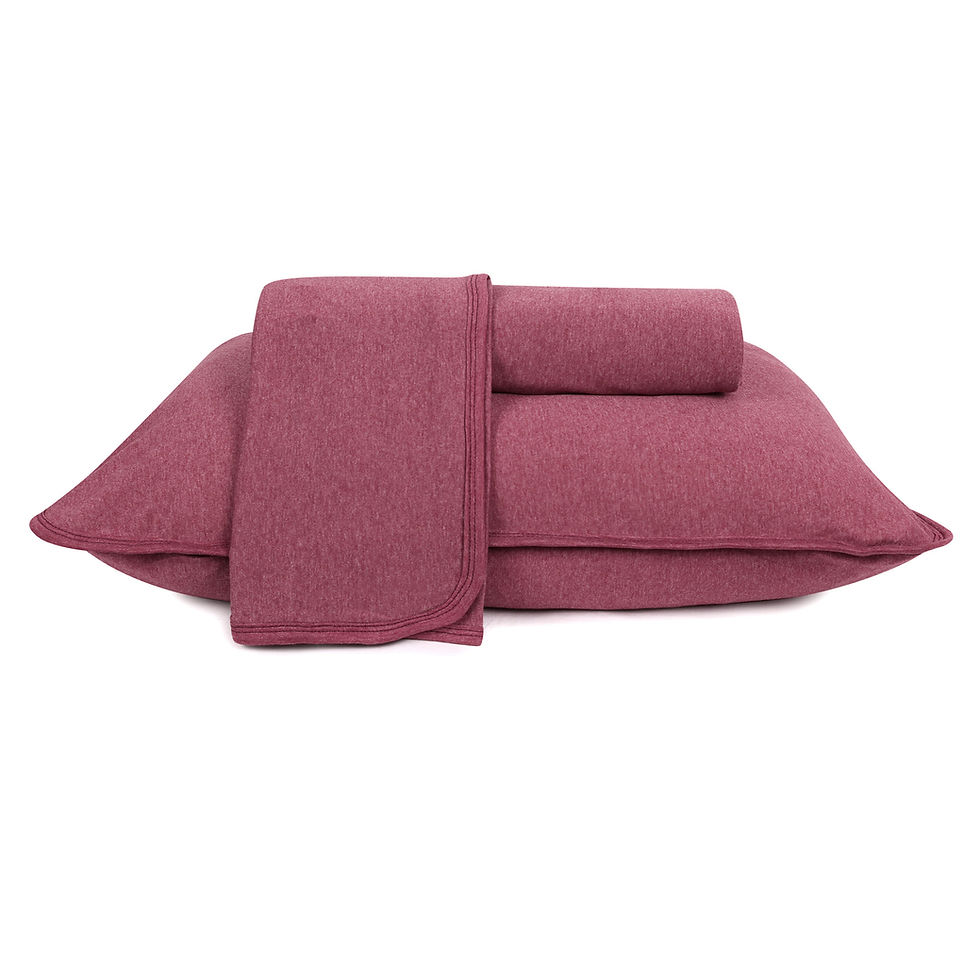 Jogo de Cama Malha Mescla Urban King FirstClass