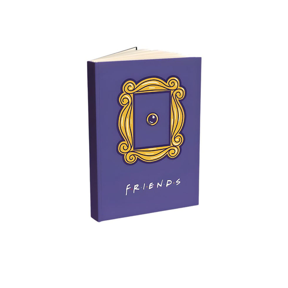 Caderno Colegial Costurado Friends 160 Folhas Animativa - 179x241 – imagem 2