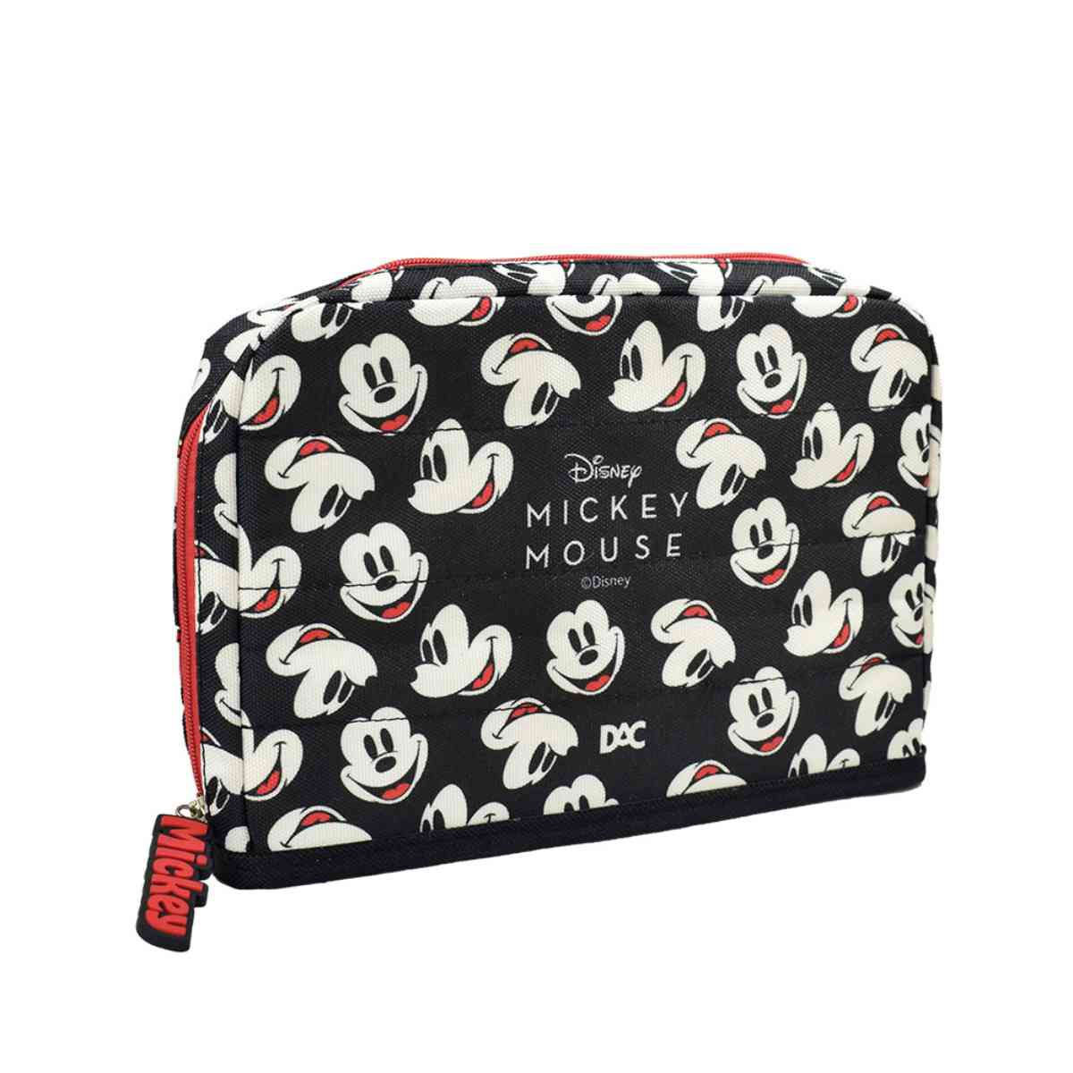 Estojo Escolar Mickey Mouse DAC Organizador Grande com Divisórias e Bolso