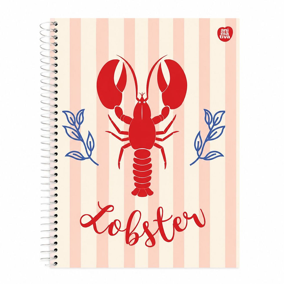 Caderno Colegial Dolce Mare Animativa 1 Matéria 80 Folhas – 17,9 × 24,1 cm – imagem 2