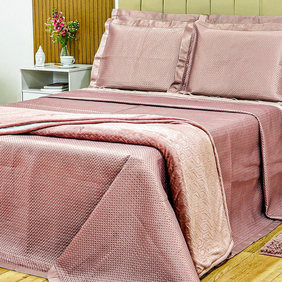 Kit Cama King Ônix Acetinado FirstClass