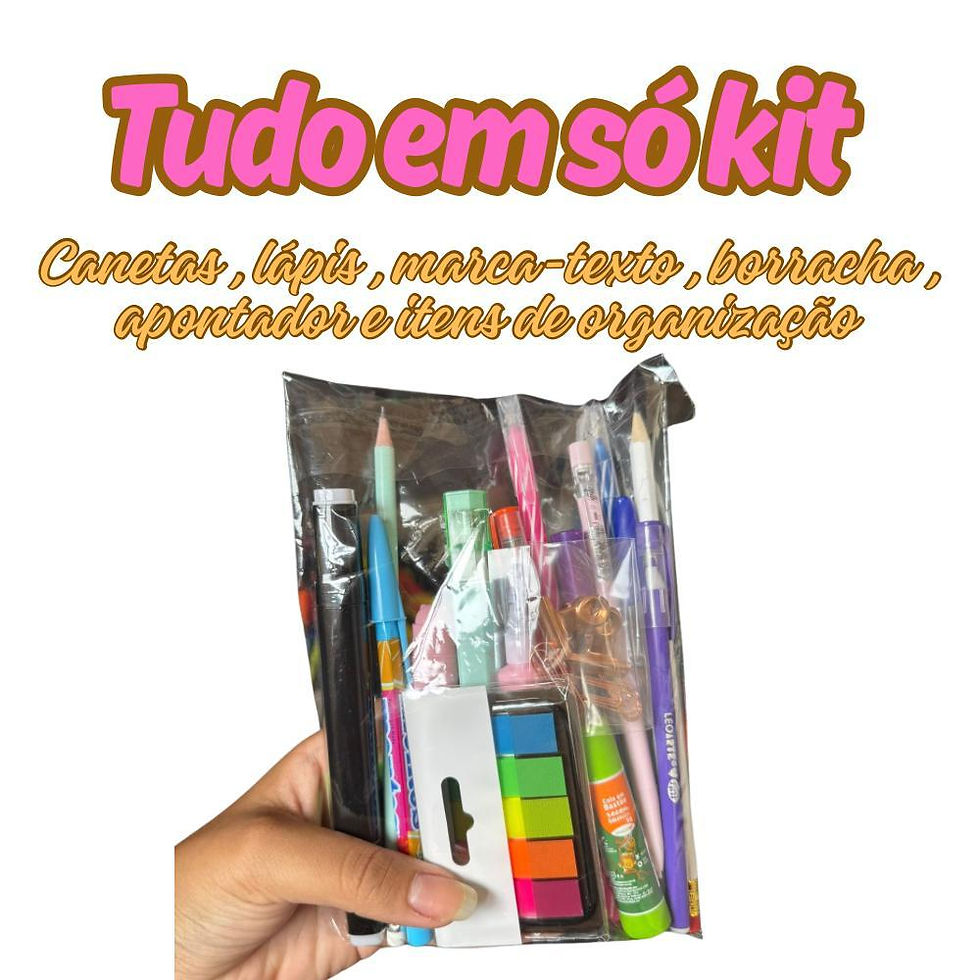 BOX MASTER PAPELARIA - 30 Itens ( escolha OFFICE ou OFFICE FOFA ) - imagem 2