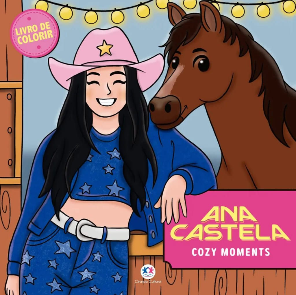 Livro de Colorir Ana Castela - Cozy Moments | 48 Páginas