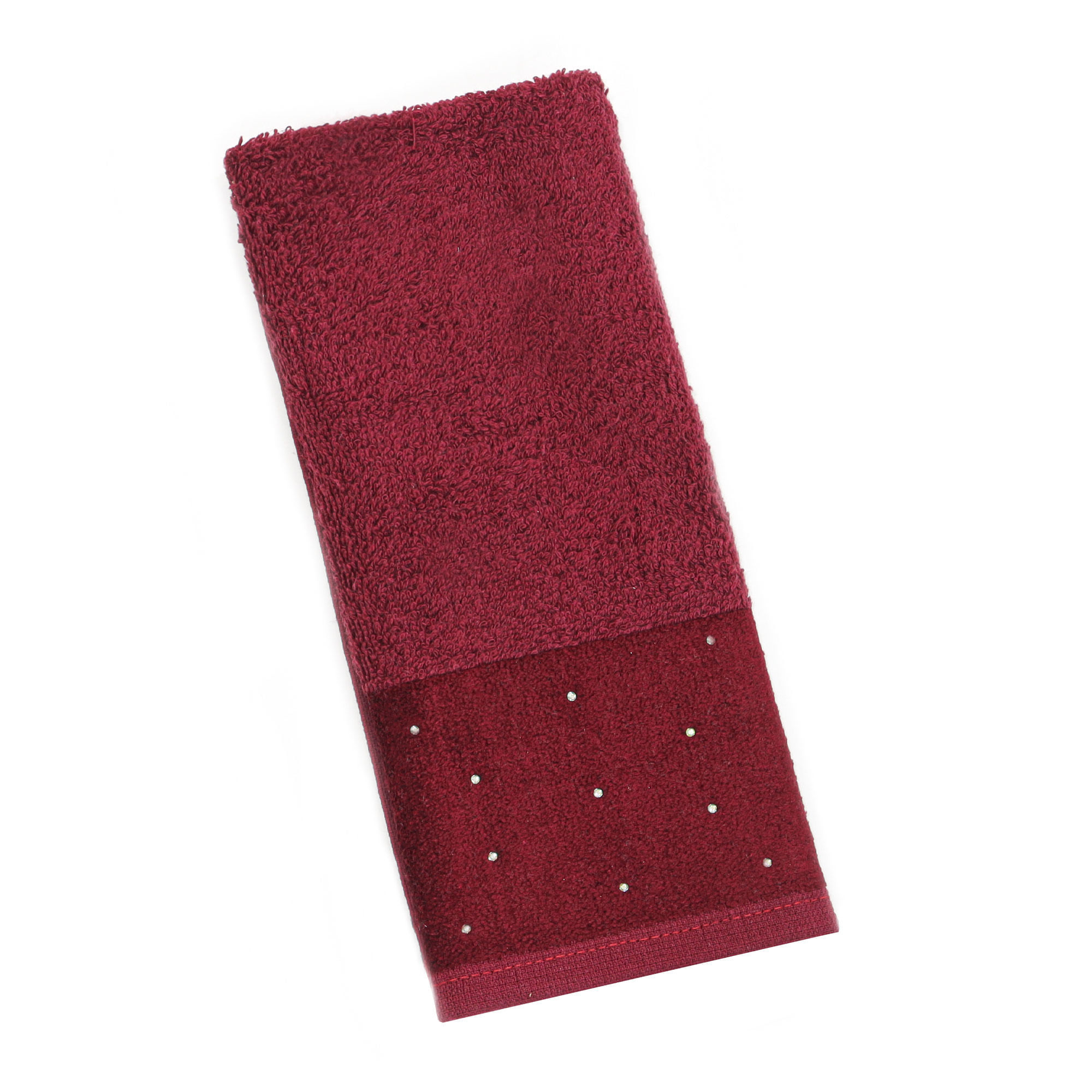 Toalha Cristal - Burgundy - Lavabo