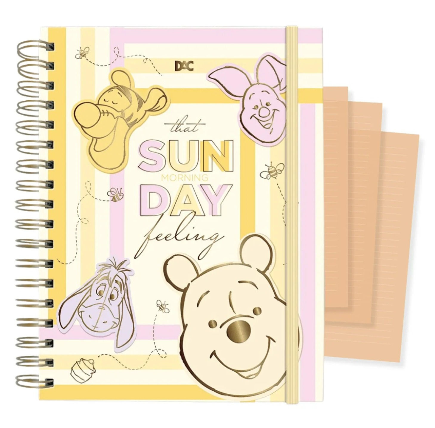 Caderno Smart Universitário Ursinho Pooh 80 Folhas - DAC