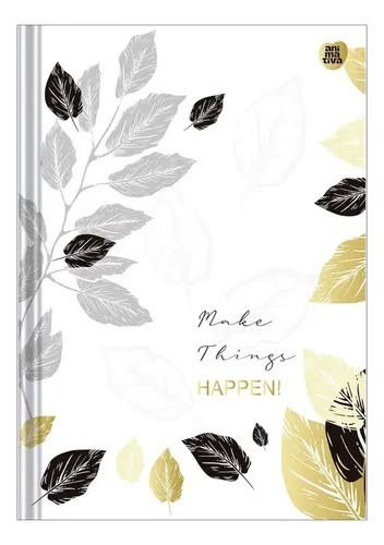 Caderno Brochura 1/4 Happen Animativa Capa Dura 80 Folhas – 14 × 20 cm