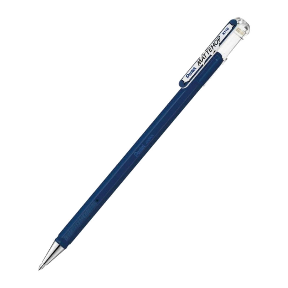 Miniatura: Caneta Gel Pentel Mattehop 1,0mm Azul Petróleo