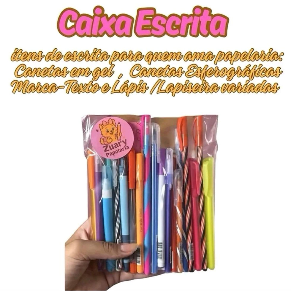 Miniatura: Kit Escrita - 12 ou 20 Itens