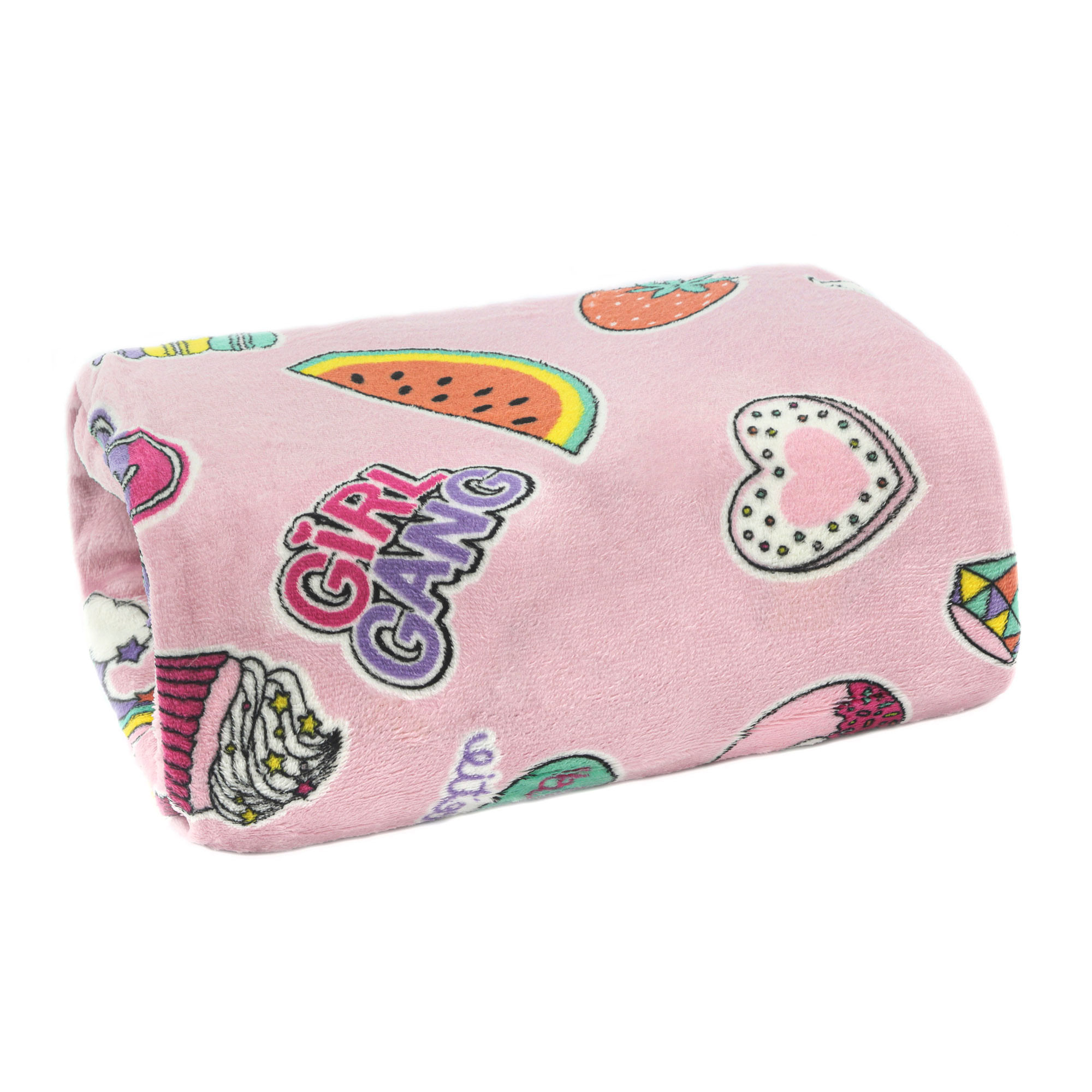 Manta Flannel Teen Estampada - Docinho - Solteiro