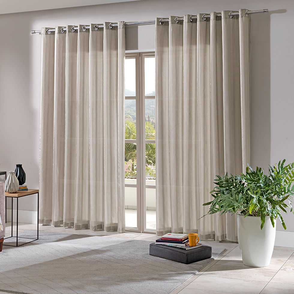 Cortina Duplex Partenon Latte