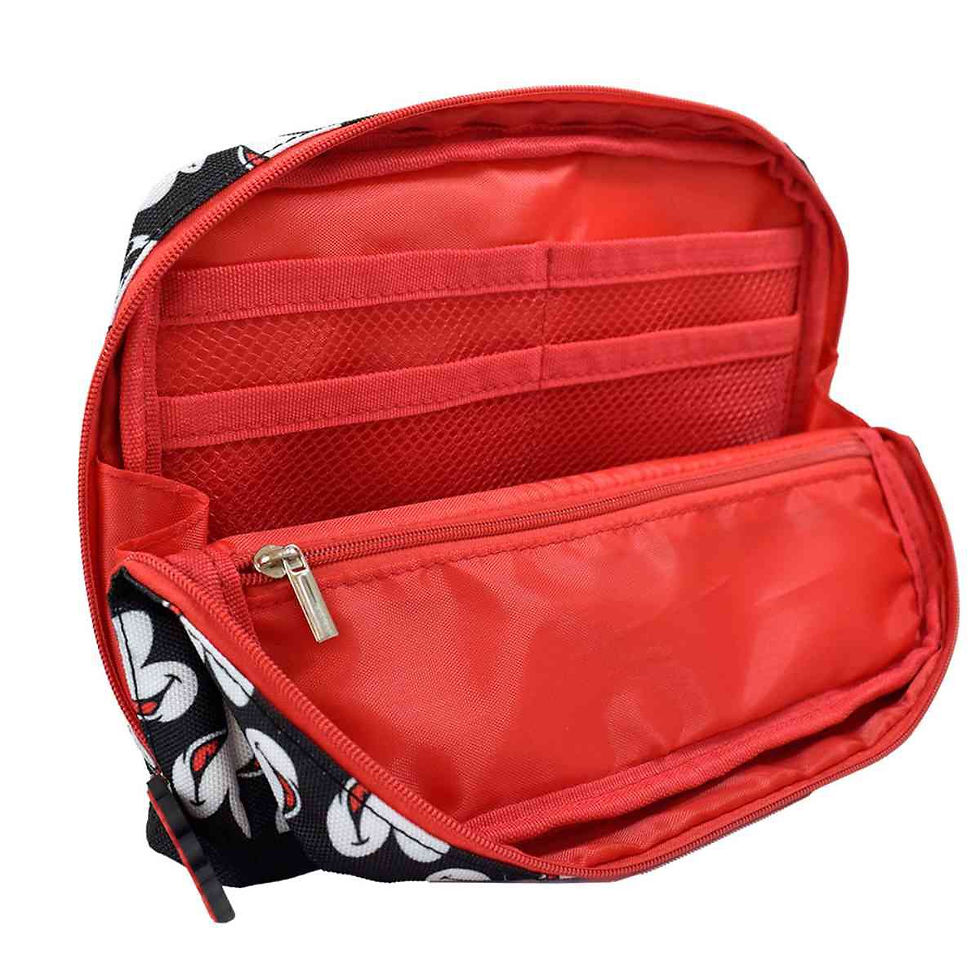 Estojo Escolar Mickey Mouse DAC Organizador Grande com Divisórias e Bolso - imagem 2