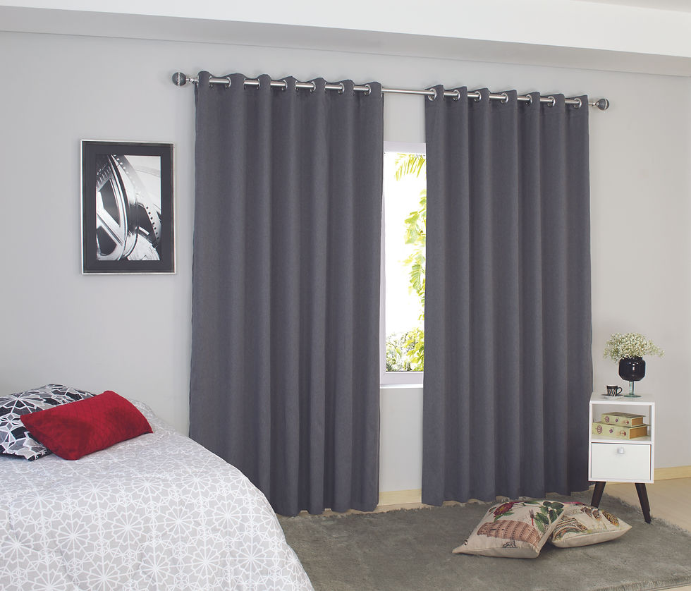 Cortina Blend ref. 7498 Cinza
