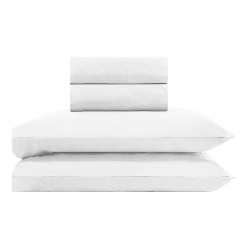 Jogo de Cama Casual 180 Blanc - Branco - Queen