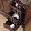 Thumbnail: 56" Princeton Single Sink Vanity with Baltic Brown Granite Top