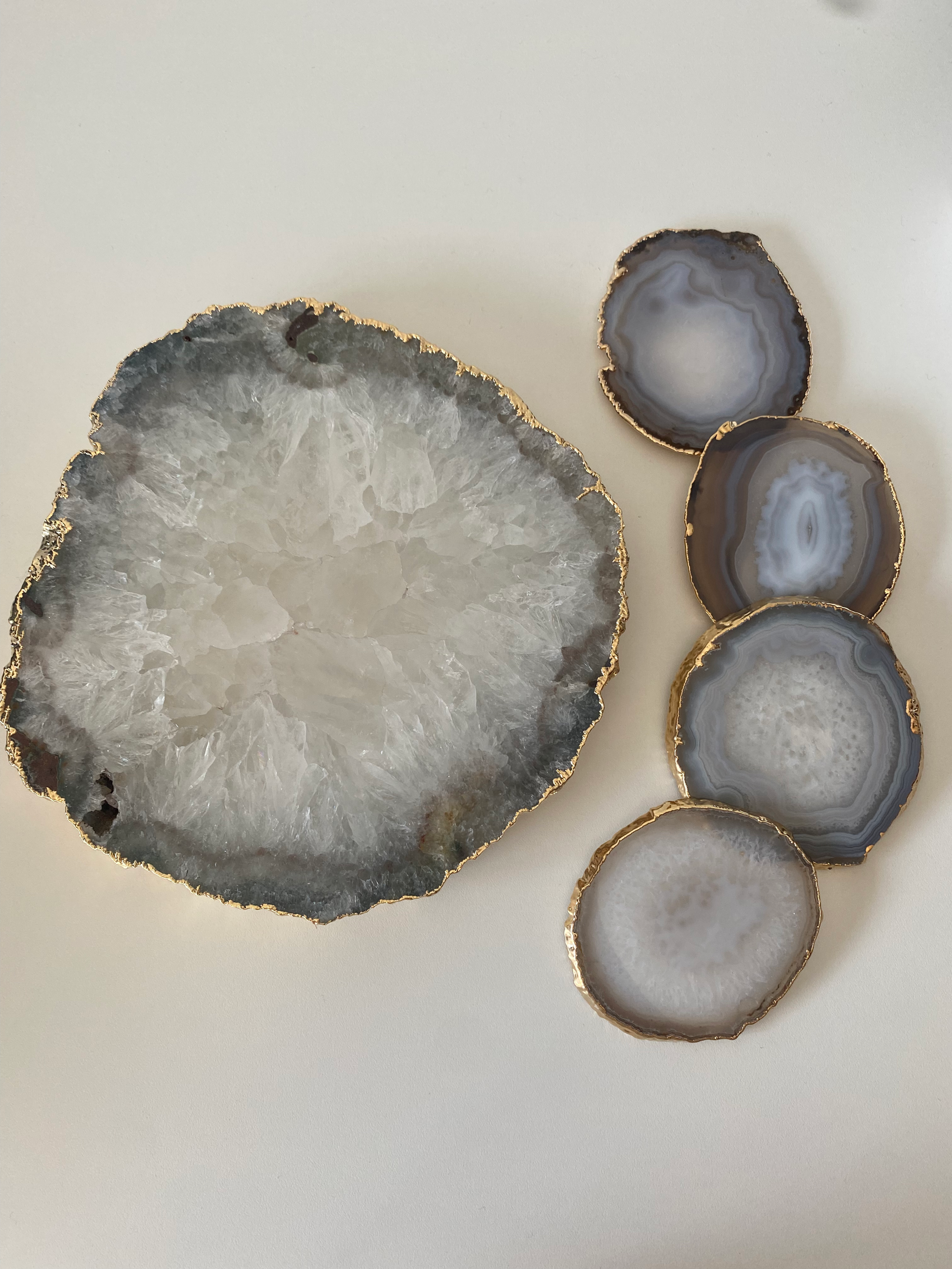 Kit2 Ágata Criatalizada alta