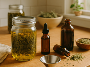 How to Make Herb Infused Oil