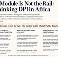 The Module Is Not the Rail: Rethinking DPI in Africa