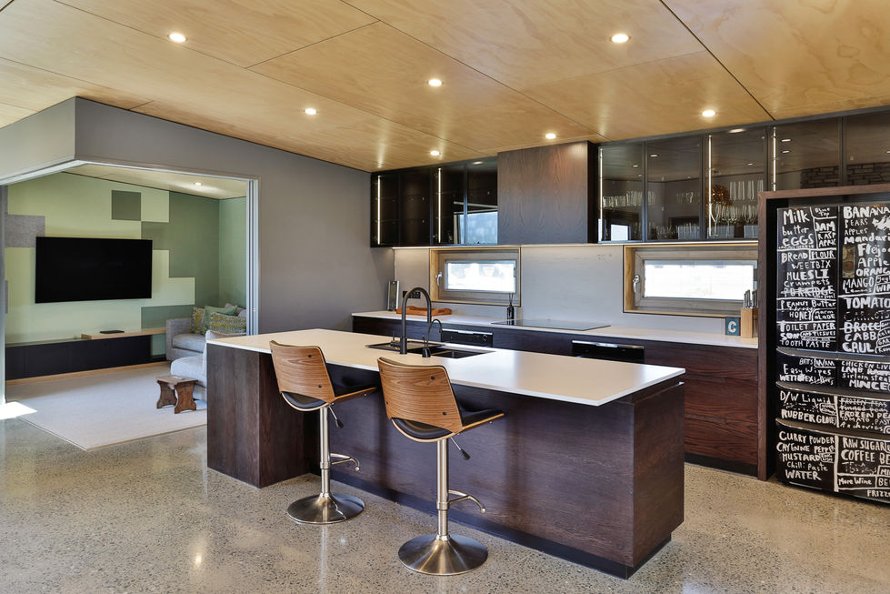 Twizel family kitchen designed by Vikki Whyte of Whyte House Design