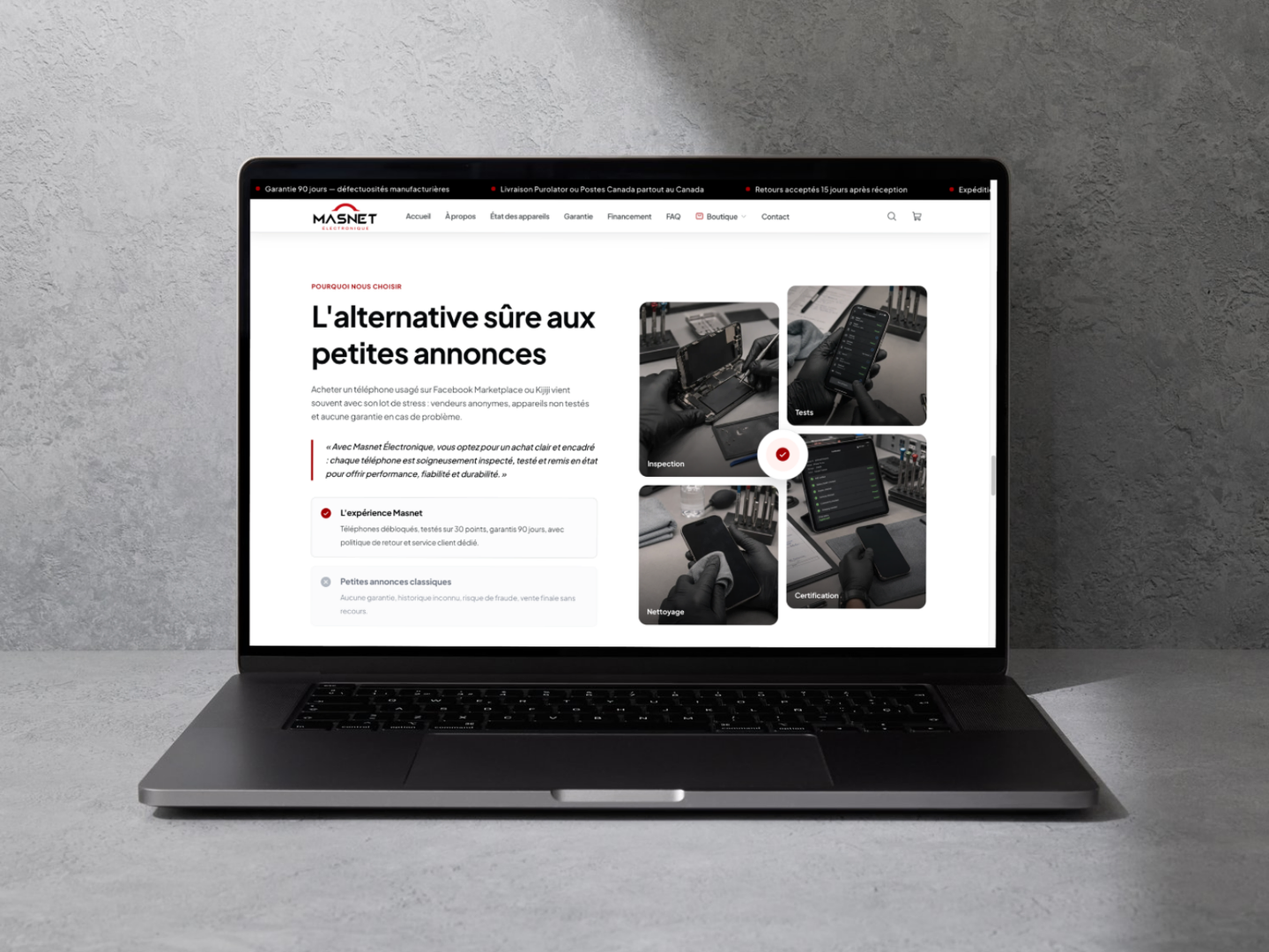 Masnet Électronique aperçu 1