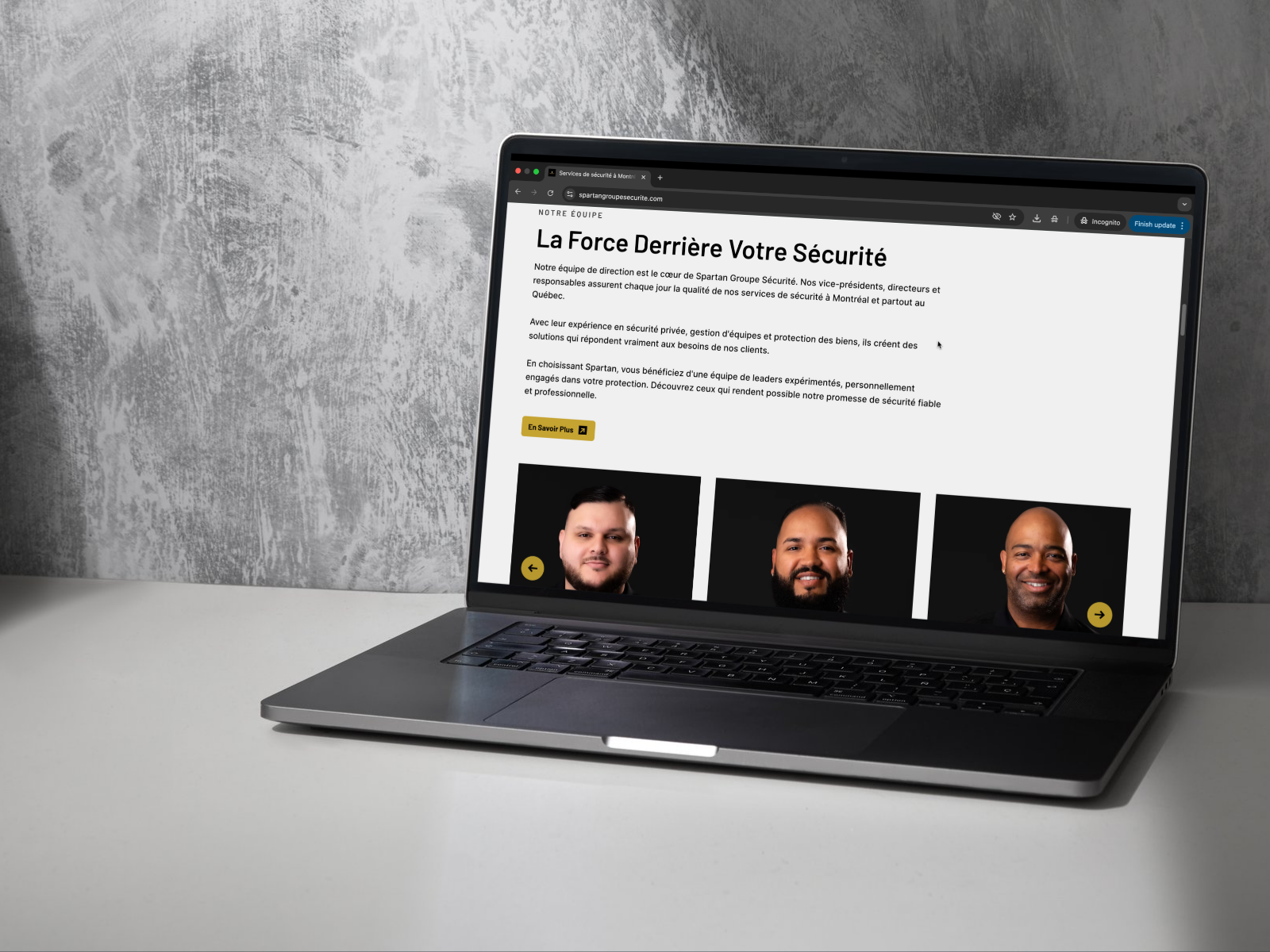 Spartan Groupe Sécurité aperçu 1