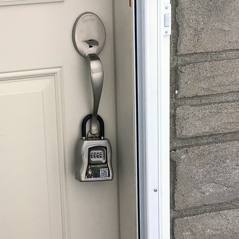 Boîte à clés pour courtiers immobiliers