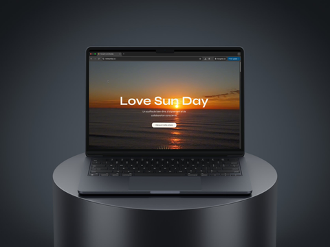 Réalisation Prowix — Love Sunday, Bien-être & Lifestyle sur Wix Studio