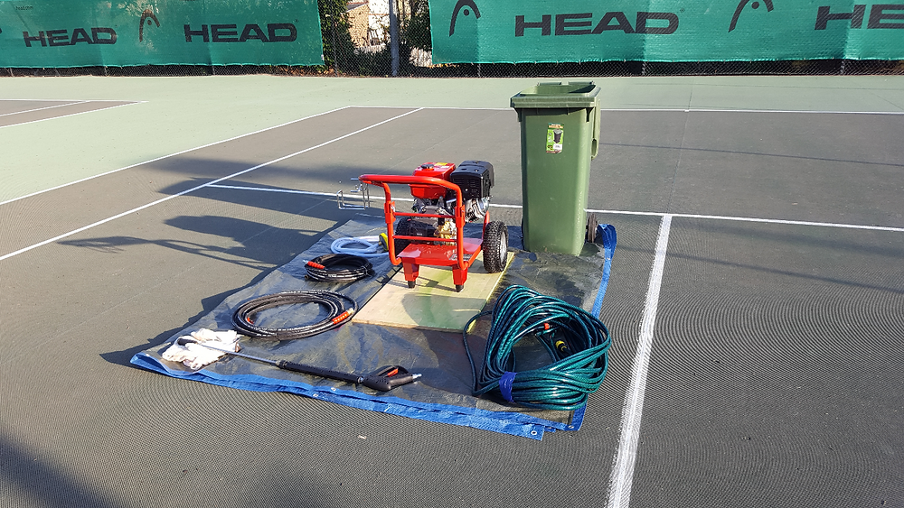 Absolute Tennis Courts Limited Pressure Washing