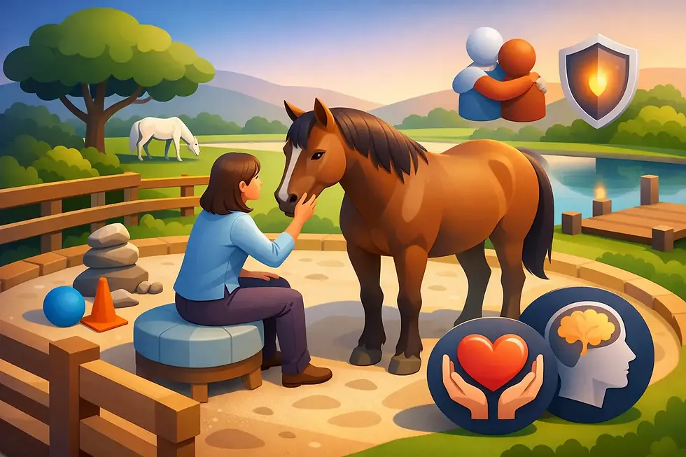 How Equine Therapy Helps Build Emotional Safety