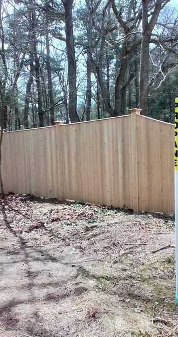 Residential fencing Wood fence installation Upton MA