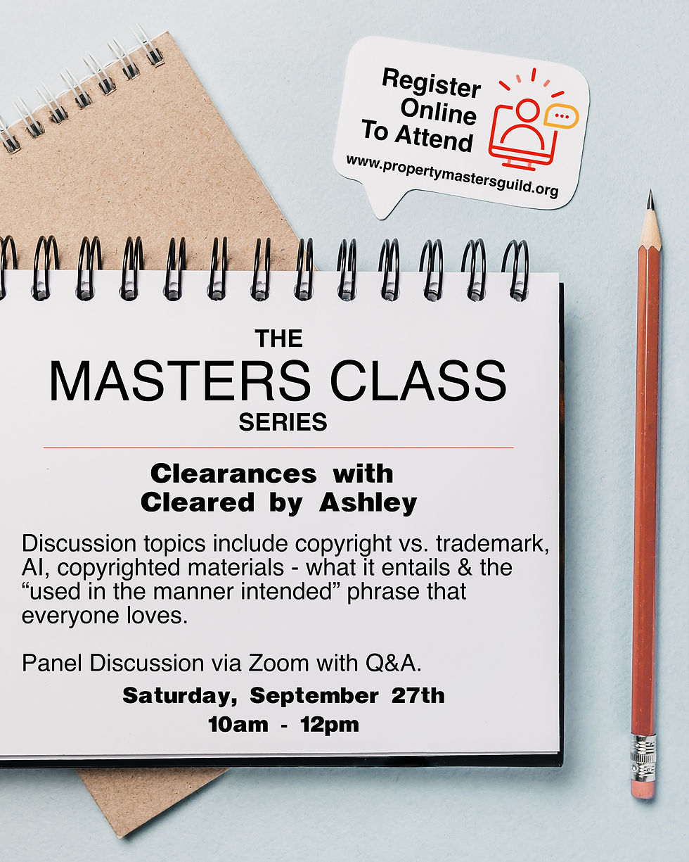 The Masters Class Series: Clearances with Cleared by Ashley