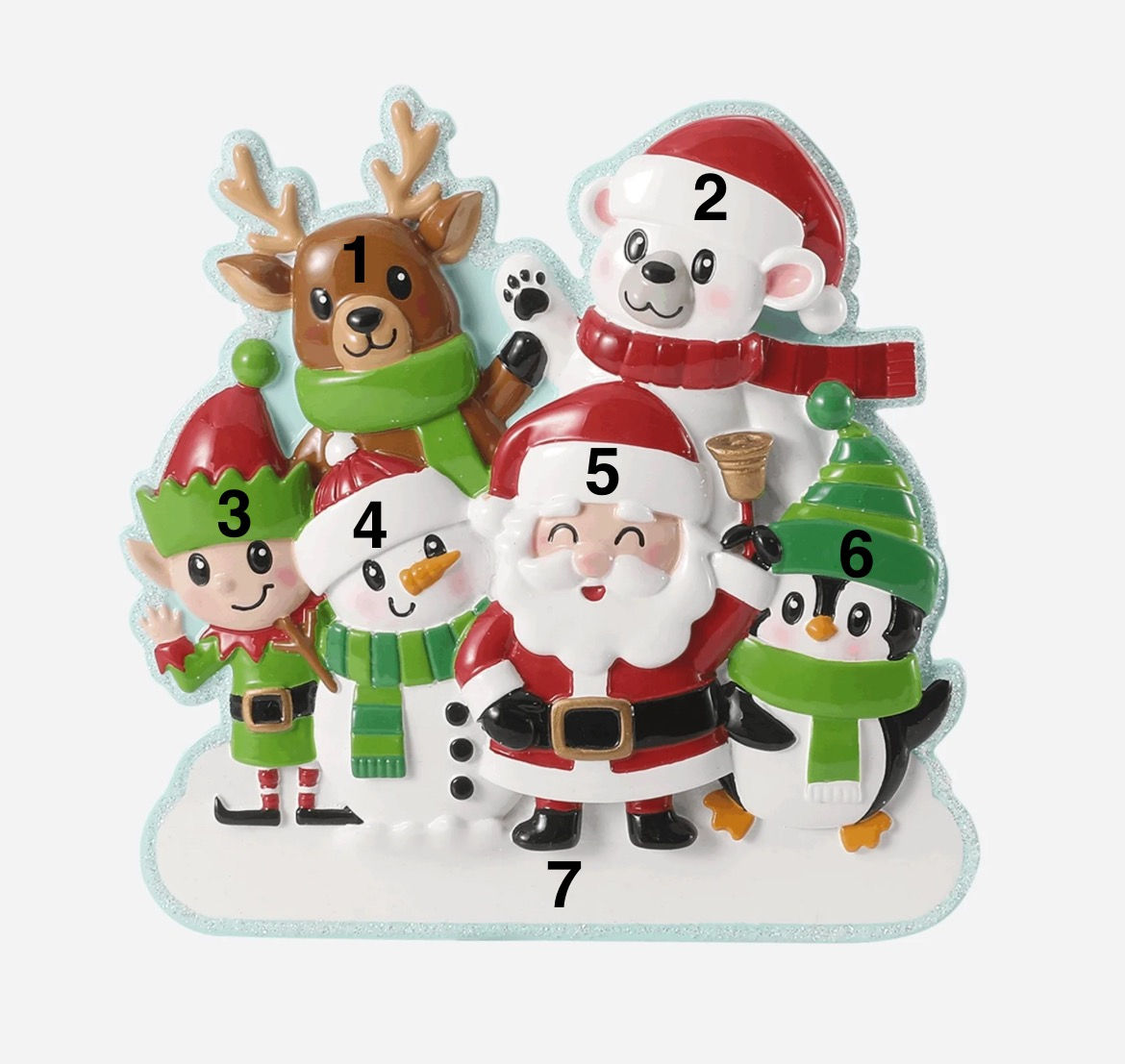 OR2906-6 – Cute Family of Christmas Characters-6