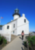 Cabrillo Lighthouse at San Diego.