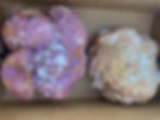 Two sweet doughnuts from Parlor Doughnuts