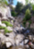 Grizzly Falls at Kings Canyon National Park.