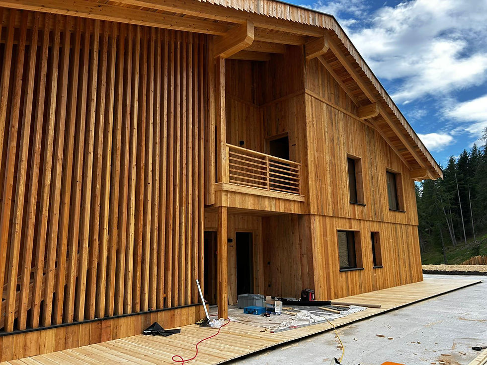 Wirtschaftsgebäude aus Holz