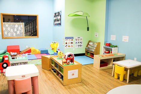 play-based classroom at Early Bloomers Arlington location