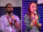 Dr Nikolaos Koukopoulos (left) and Dr Xiao Liu (right) on the 'Tech back your bits' panel