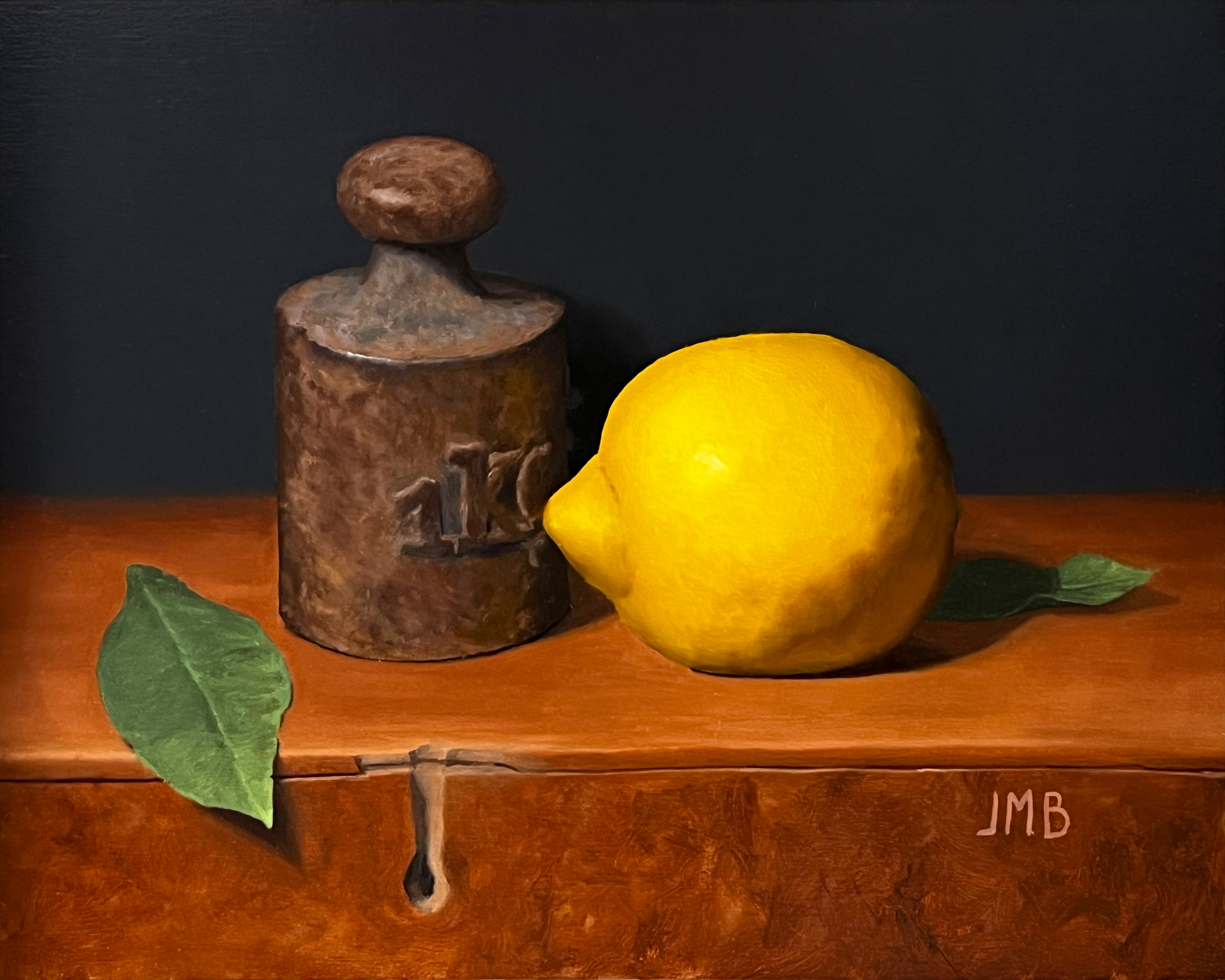 The Weight of Yellow, jessica bravo, art harbor gallery, jessica m. bravo, still life