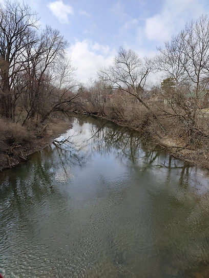 Monon Trail right by our house